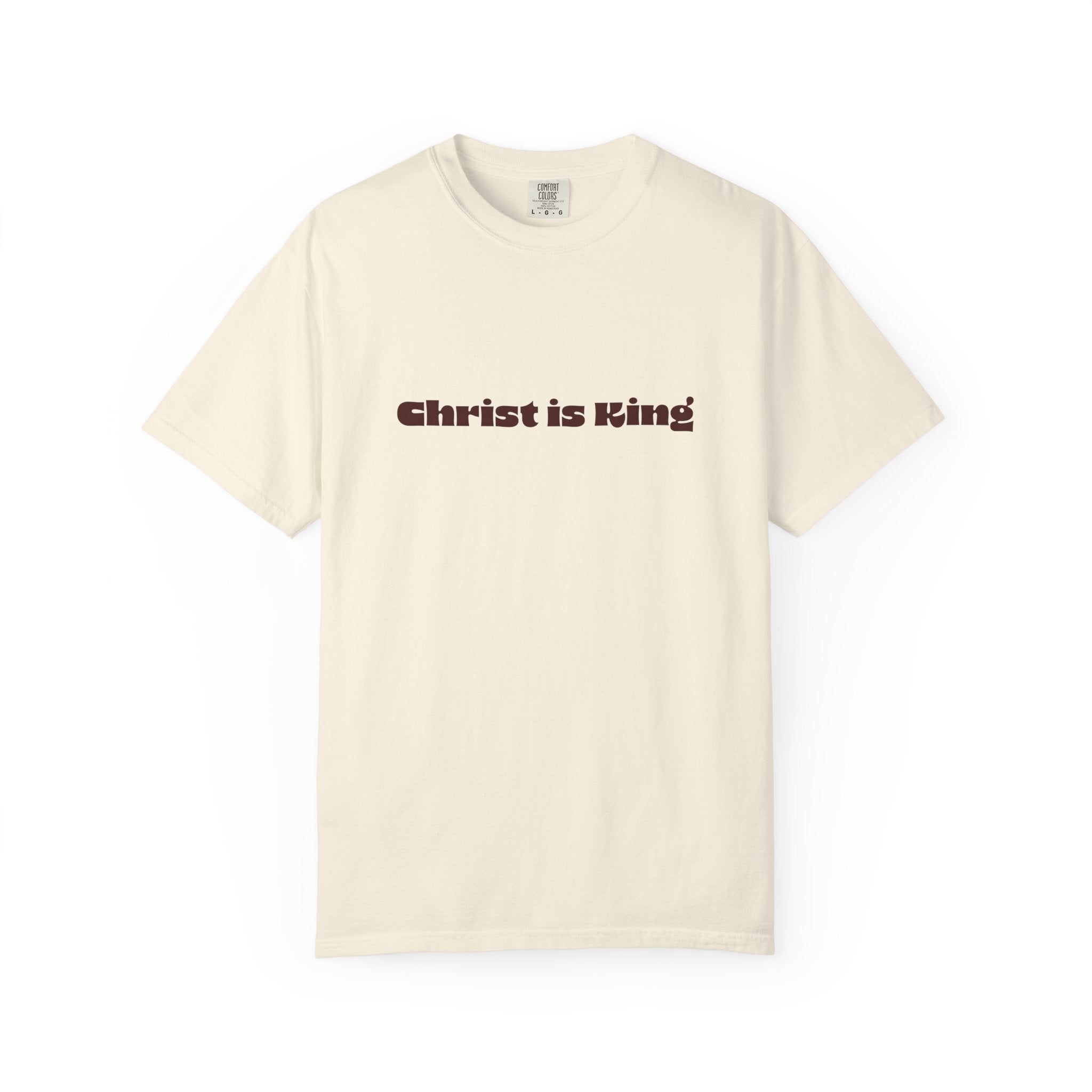 Christ is King - Heavyweight 100% Cotton T-Shirt