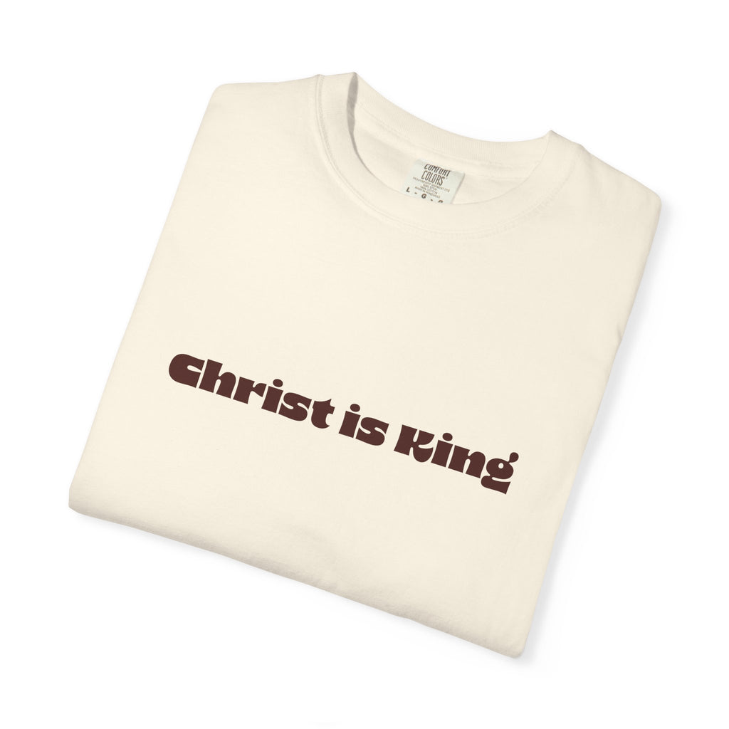 Christ is King - Heavyweight 100% Cotton T-Shirt