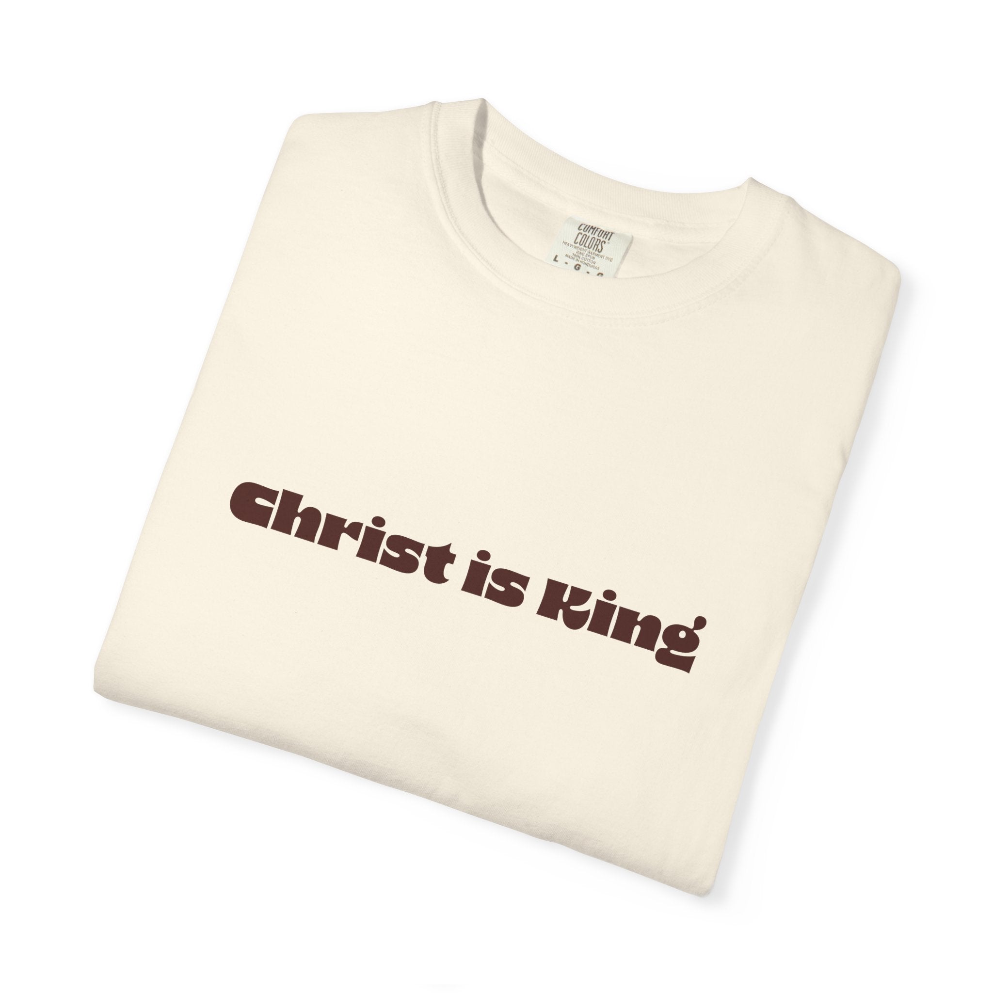 Christ is King - Heavyweight 100% Cotton T-Shirt
