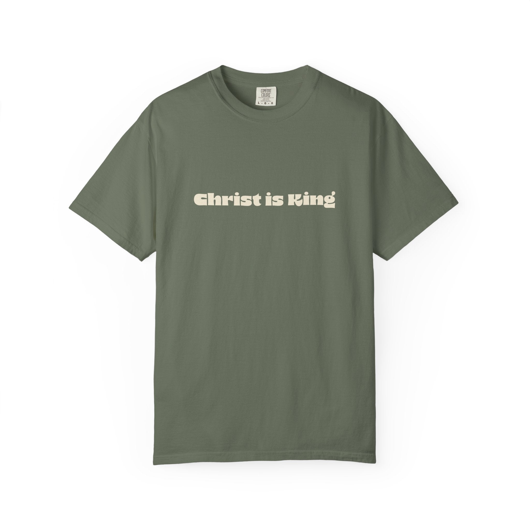 Christ is King - Heavyweight 100% Cotton T-Shirt