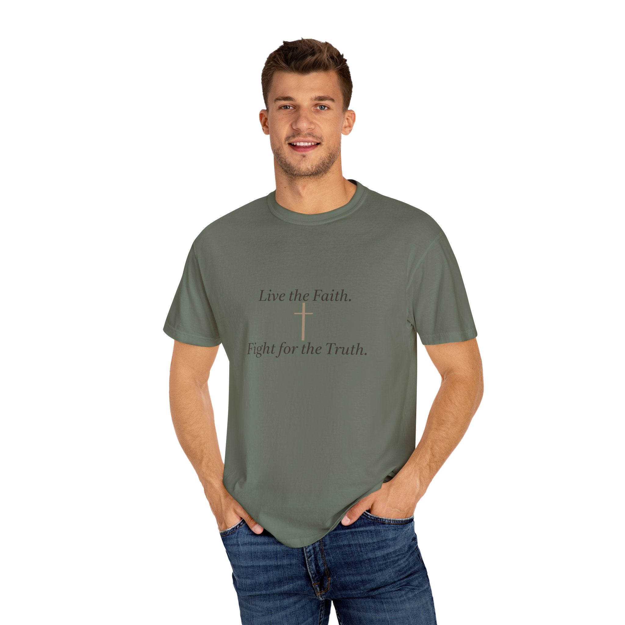 Worship Warrior - Statement Edition - Heavyweight 100% Cotton T-Shirt
