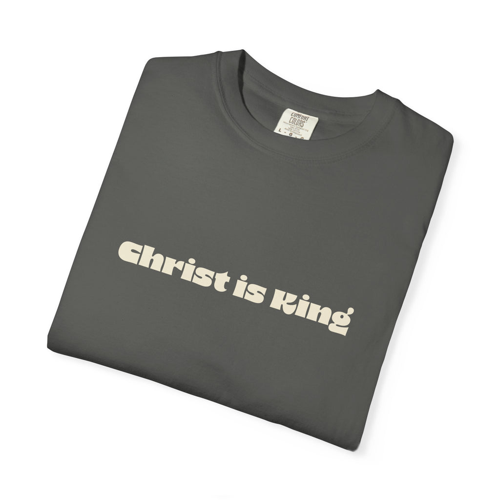 Christ is King - Heavyweight 100% Cotton T-Shirt
