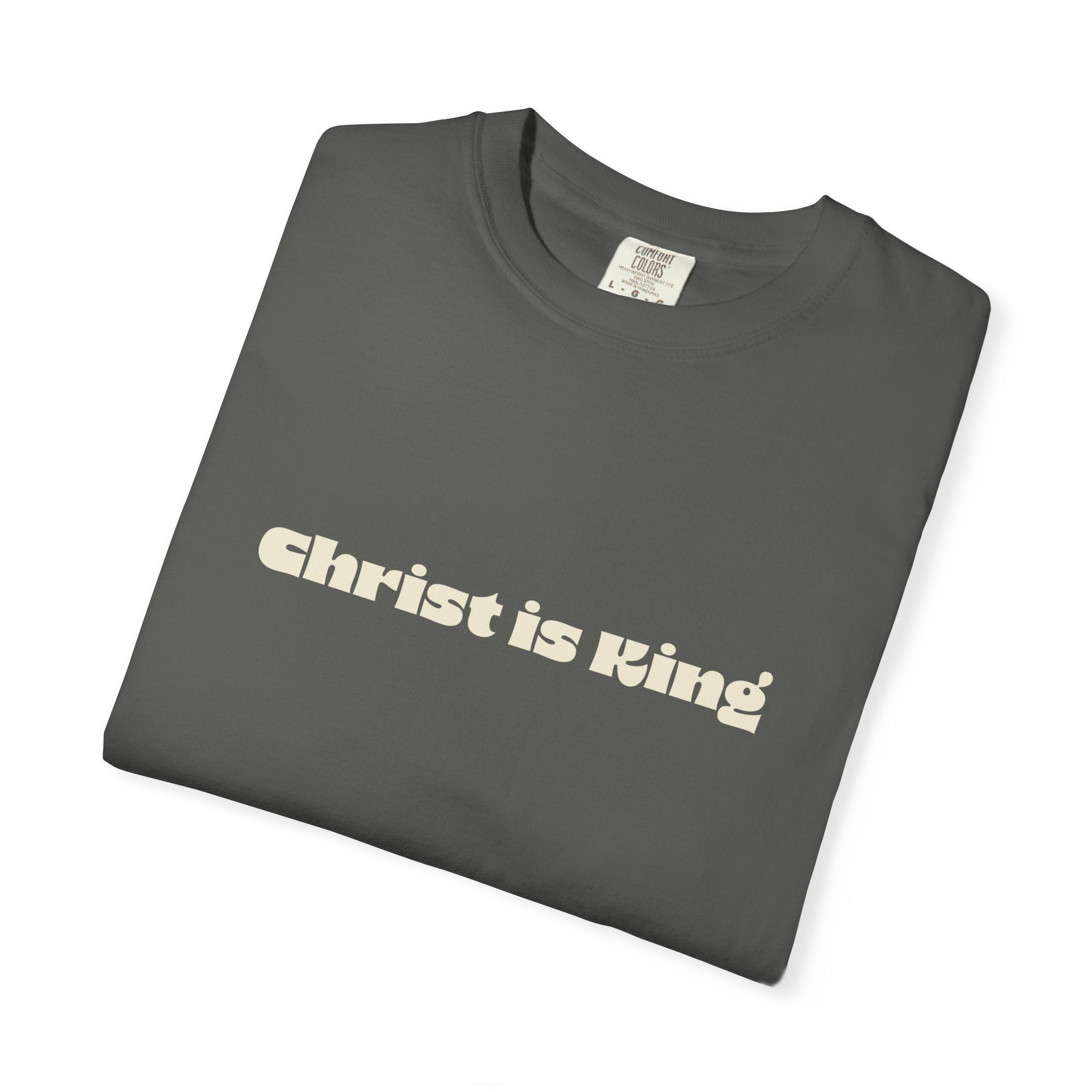 Christ is King - Heavyweight 100% Cotton T-Shirt