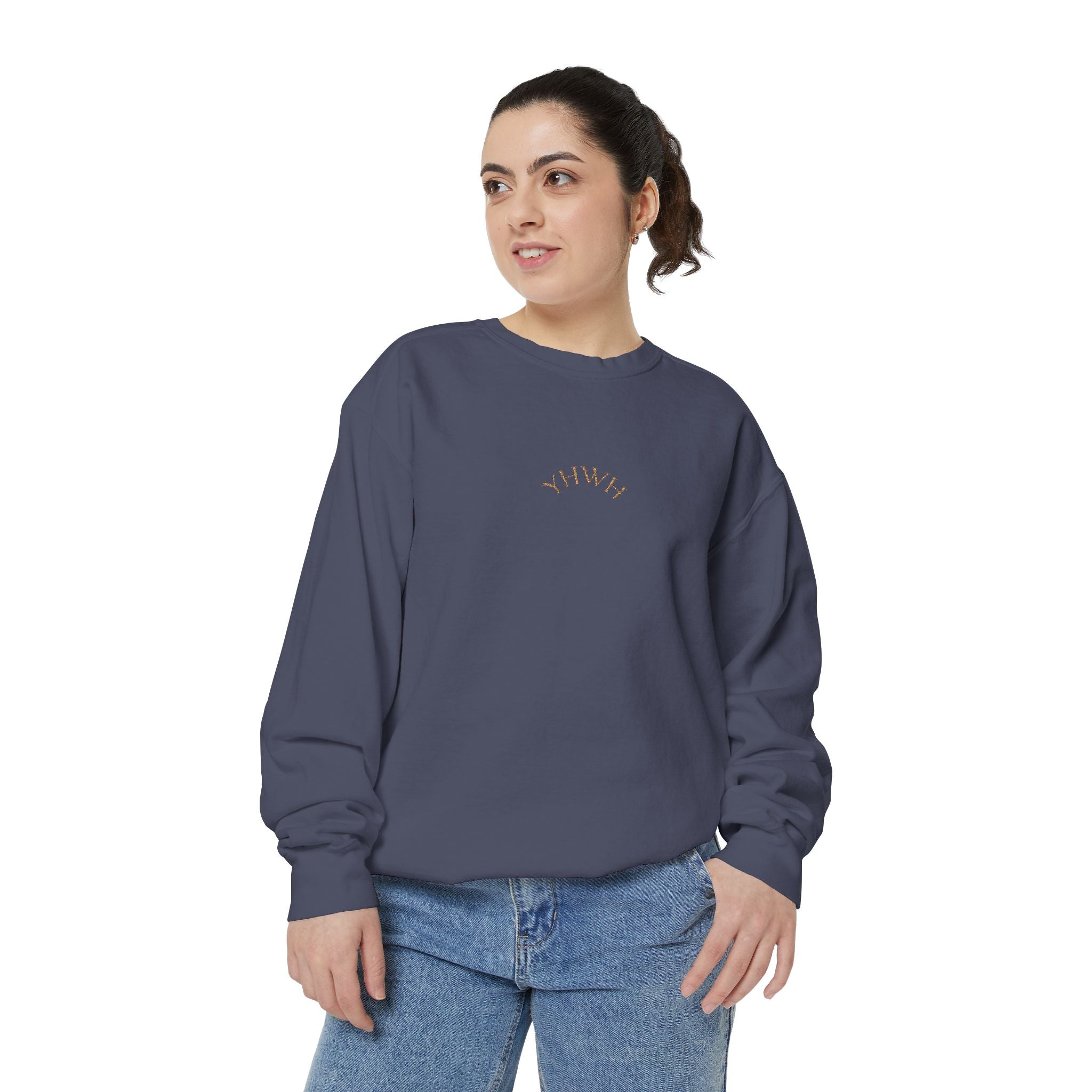 YHWH Embroidered Sweatshirt