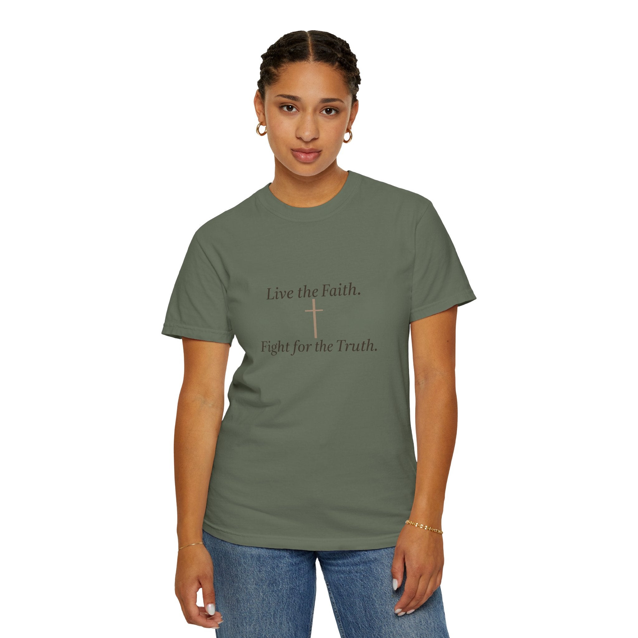 Worship Warrior - Statement Edition - Heavyweight 100% Cotton T-Shirt