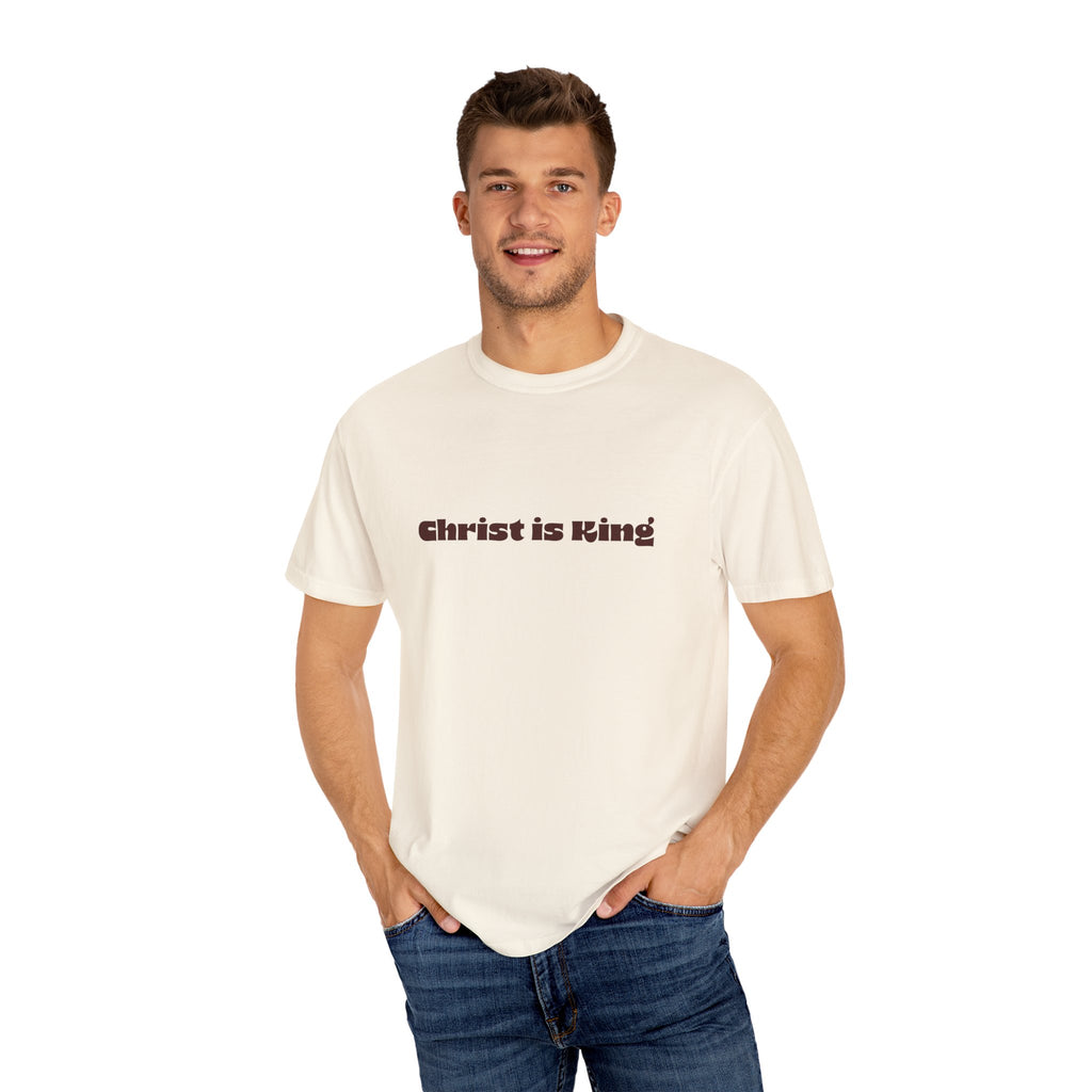 Christ is King - Heavyweight 100% Cotton T-Shirt