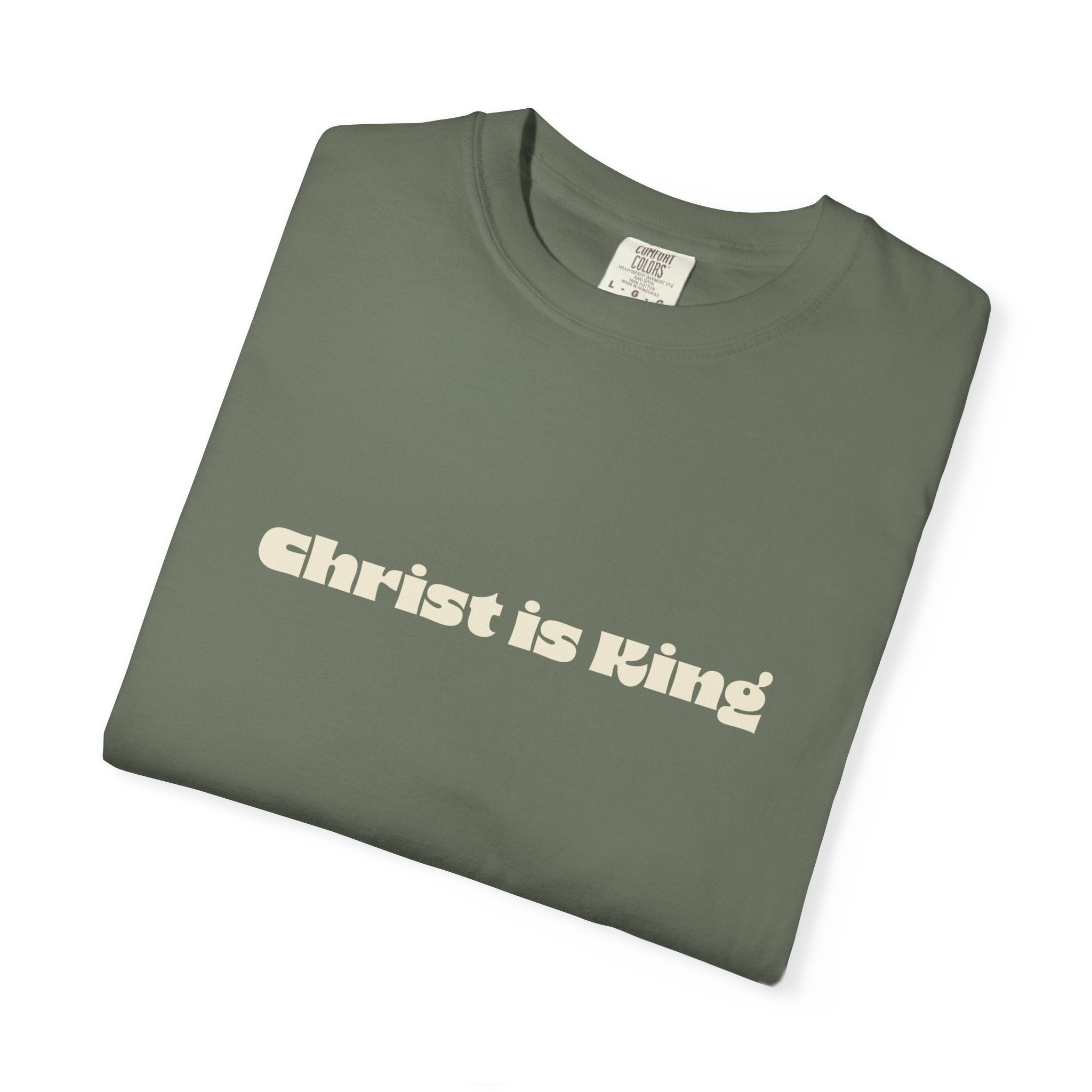 Christ is King - Heavyweight 100% Cotton T-Shirt